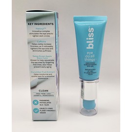 Bliss Eye Do All Things HYDRATING EYE GEL  .7 oz - Depuff & Brighten