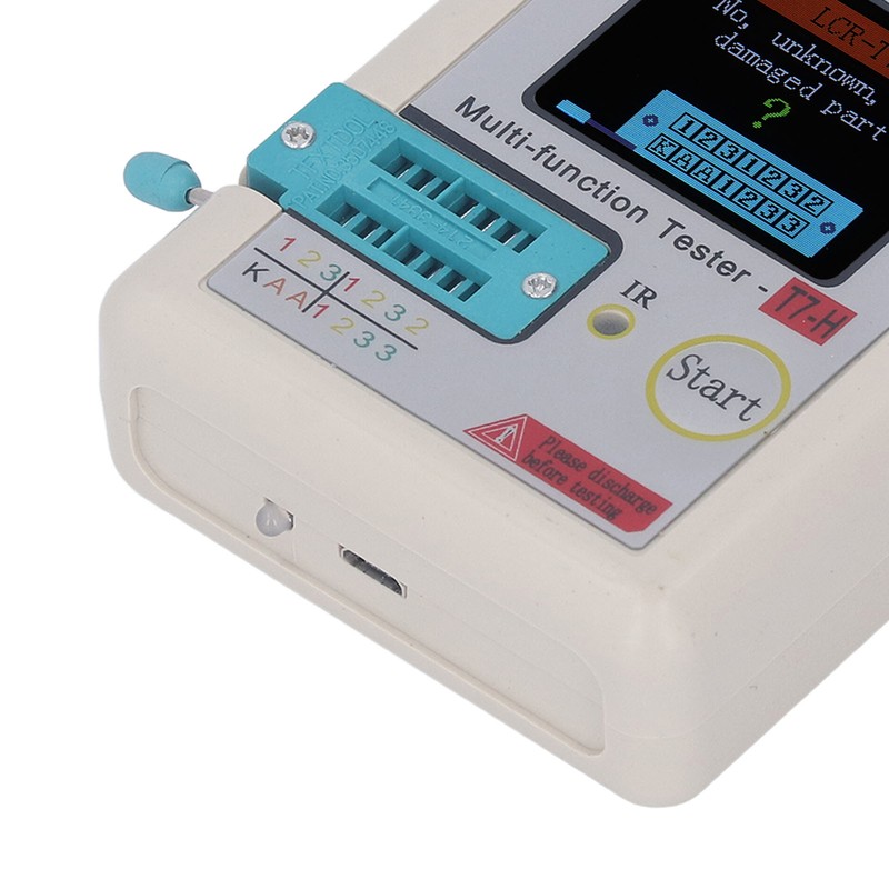 Transistor Meter High Accuracy LCD Display Automatic ESR Tester for