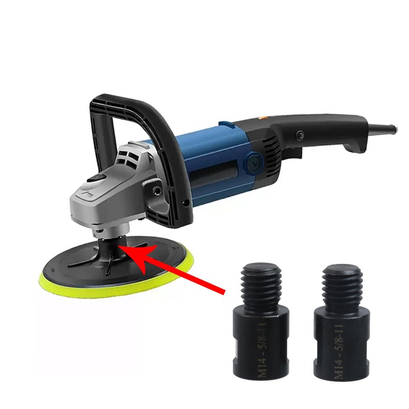Pastlla 2 Pcs M14 to 5/8"-11 Angle Grinder Attachment Converter,