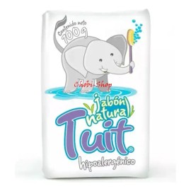 Jabón Para Bebé, Tuit, Natural, Hipoalergénico, Barra 100g