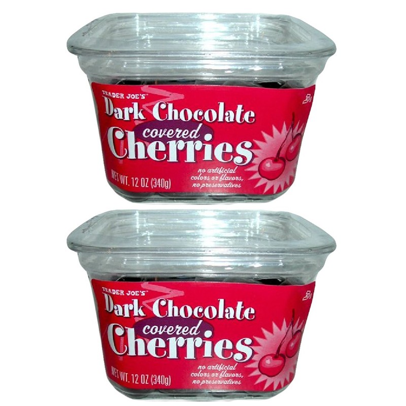 Trader Joes Chocolate Covered Cherries 2-pack