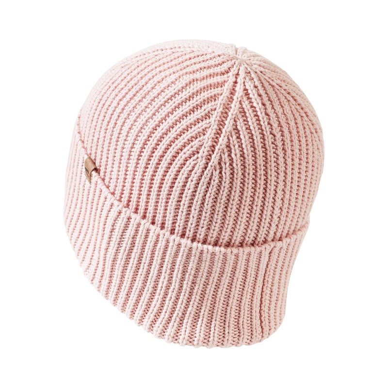 camel active Women's Pure Cotton Knitted Beanie, pink