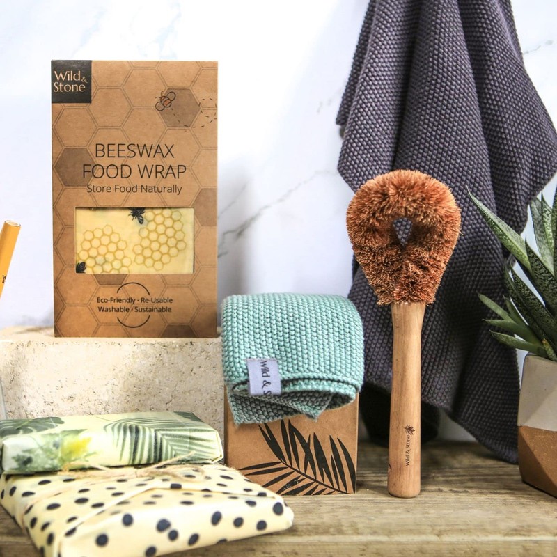 Wild & Stone | Coconut Fibre Dish Brush | Scrubbing