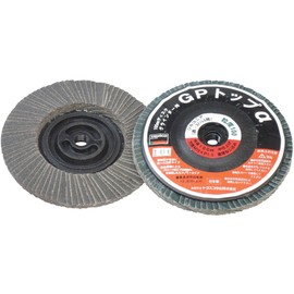 TRUSCO GP100ALZ-120 GP Top α Screw-in Zirconia, Φ3.9 inches (100 mm), Pack of 10