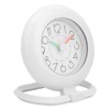 shoplic Bathroom Clock - Mini Shower Clock Fashionable Waterproof Double