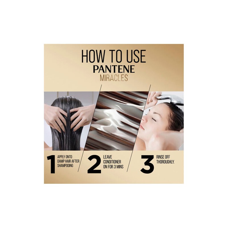 Pantene Pro-V 3 Minute Miracle Daily Moisture Renewal Conditioner 400mL