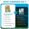 OrientLeaf Laundry Detergent Sheets Fragrance Free, Eco-Friendly, Powerful Cleaning, Up