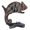 Chameleon Statue Sculpture Resin Chameleon Wild Animal Figurine Ornament for