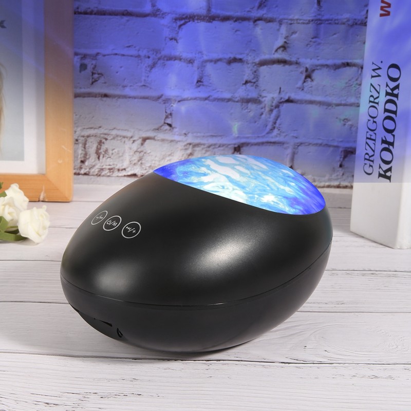 Innovative Ocean Projection Light Night Sleep Wireless Music Lamp for