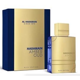 Al Haramain Amber Oud Blue Edition Eau De Parfum Spray 60ml (2.0 oz) - Long-Lasting Men’s Cologne with Amber & Sandalwood, Arabian Perfume for Men, Premium Fragrance