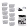 PUZZLEQ 10 Pack Water Filter Inserts for Ninja Luxe Café