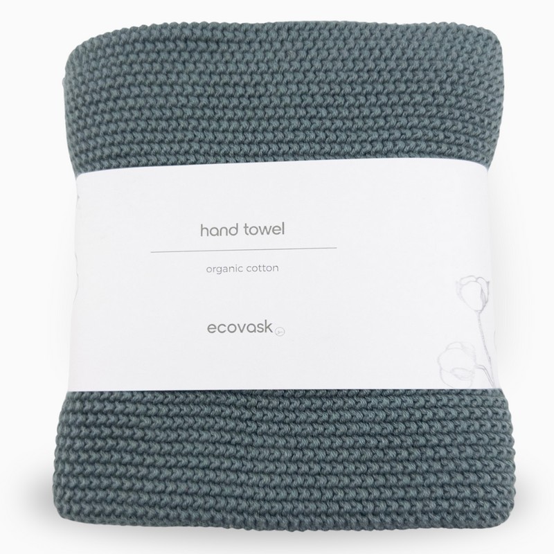 Ecovask Hand Towel Single Organic Cotton, Tasman