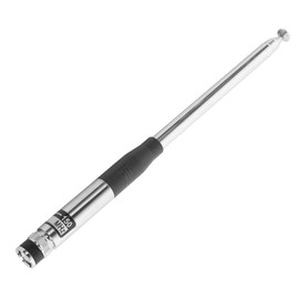 27Mhz BNC Antenna Handheld Two-way Radio Short Wave Antenna with BNC Male Connector for Cobra/for Midland/for Uniden Walky Talky