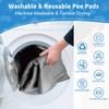 Washable Reusable Dog Pee Pads, 34"x52" Absorbent & Waterproof Puppy