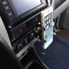 Aluminum Alloy Black Central Console Multi-Function Navigation Bracket for Toyota