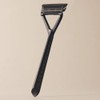 Leaf Shave Reusable Pivoting Razor (10pk Blades), Black