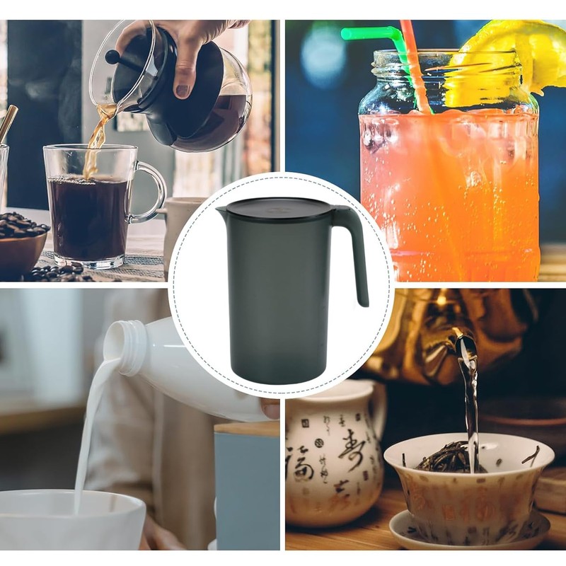 Plastic Jug with Lid, Water Jug Plastic Jug 2.5 L,