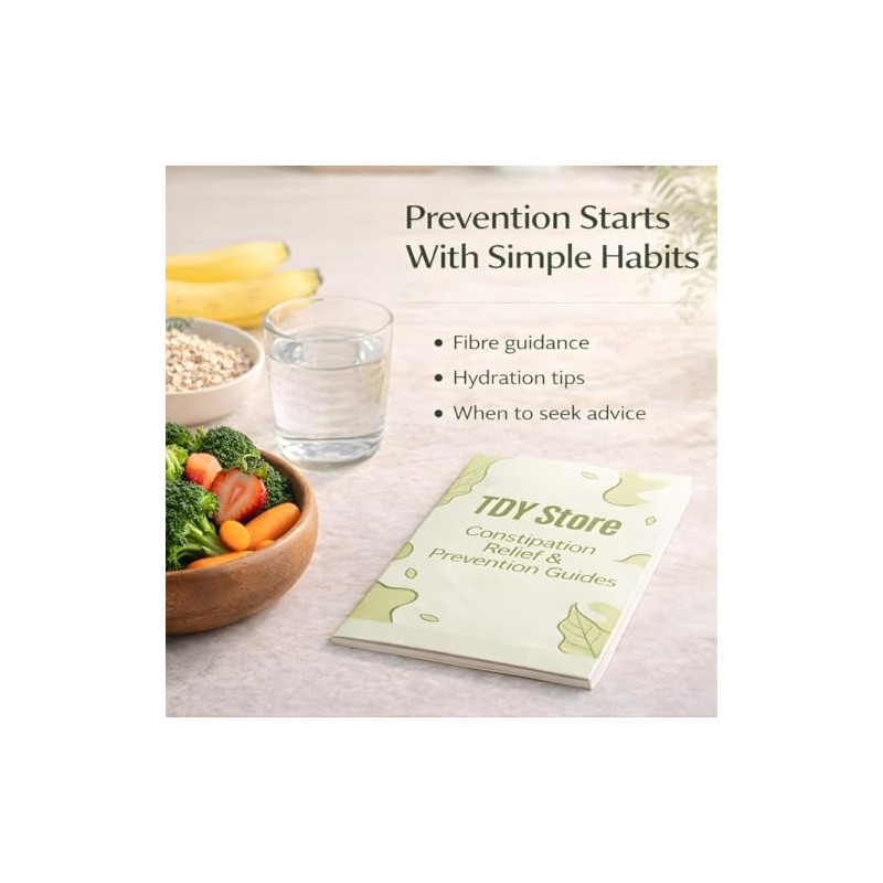 Senna 7.5mg Tablets for Adults, 20 Tablets with TDY Guide
