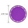 Bling Car Coasters, Wisdompro 4 Pack PVC Car Cup Holder