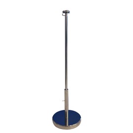 DOMMER Telescopic Chrome Table Flag Stand