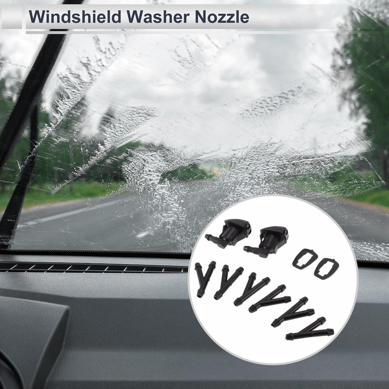 RATCHROLL Windshield Washer Nozzle for Toyota Camry 2007-2015 Front with