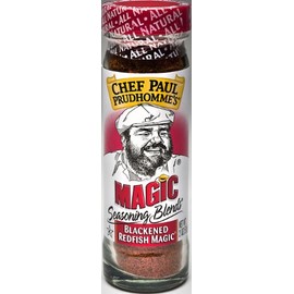Chef Paul Prudhomme's Magic Seasoning Blends Blackened Redfish Magic, 2-ounce Jars (Pack of 6)