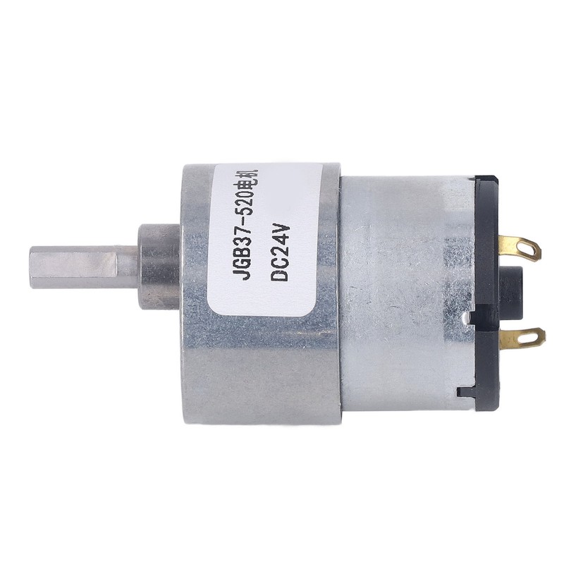 DC Gear Motor Aluminum Alloy Shell Rustproof Low Friction Brass