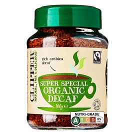 CLIPPER Organic Decaffeinated Freeze Dried Instant Coffee FT 100g (PACK OF 1)
