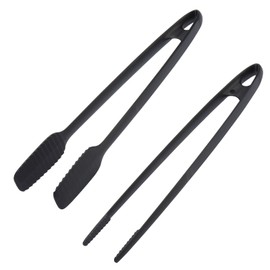 Westmark 286922E7 Roasting / Serving Tongs and Barbecue Tongs Set of 2 Plastic Length 29 and 33 cm Black