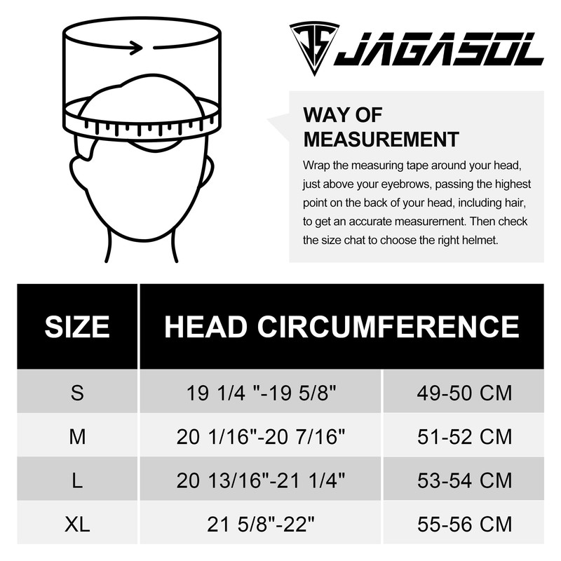 JAGASOL DOT Youth Motocross Offroad Street Dirt Bike Helmets for