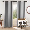 KAMANINA 2 Pack Curtain Rods for Windows 48 to 84
