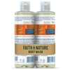 Faith In Nature Natural Grapefruit & Orange Body Wash Set,