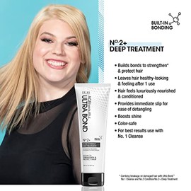 AGEbeautiful Ultra Bond Synergy No. 2 Deep Conditioner Treatment  Strengthens  Protects  Builds Bonds wArginine  8.45 Fl Oz                           