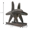 Nautical Starfish Lunch Napkin Holder Antique Brass By The Metal