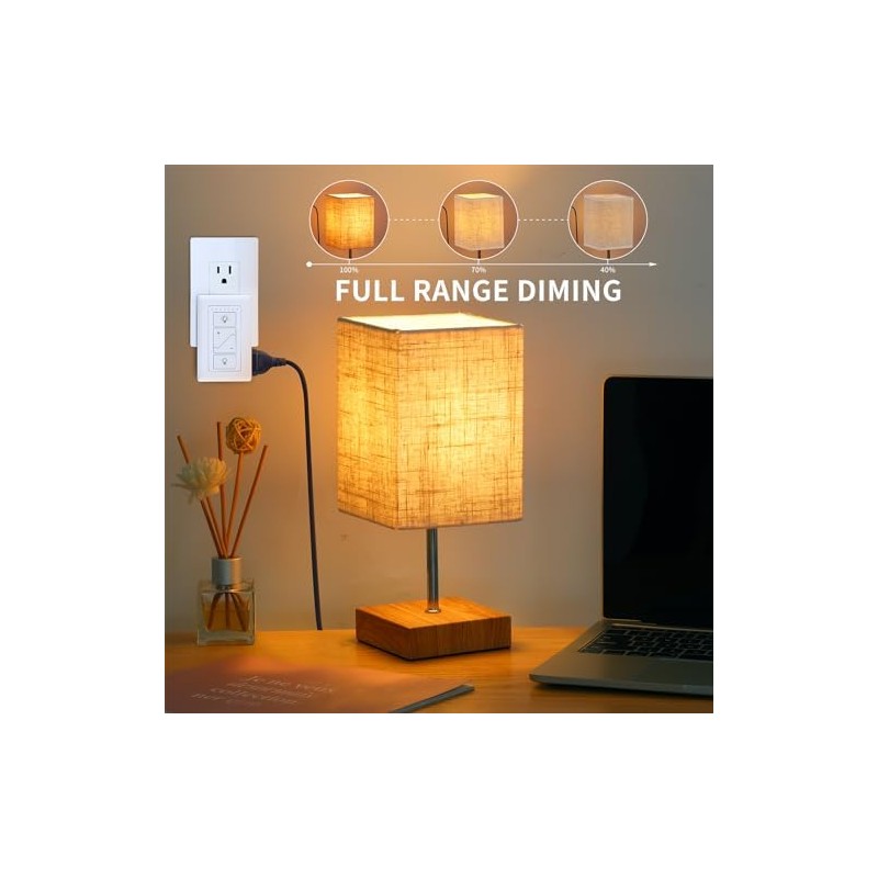Humpptom Remote, Wireless Remote Control for Lamp Dimmer Switch, Only