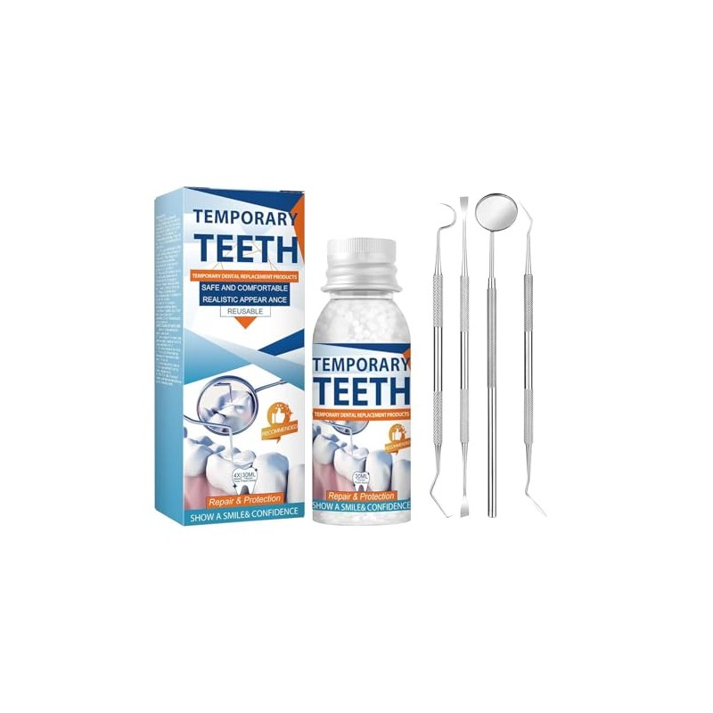 Tooth Filling Repair Kit, Temporary Tooth Filling, Repair Broken Teeth