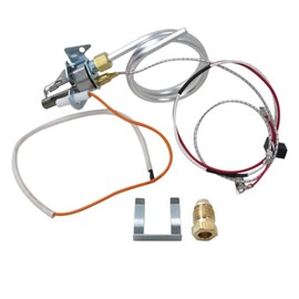 JRSHOME Upgrade 100112330 Water Heater Pilot Assembly for Whirlpool Water Heater Parts-Model: N40T61-353, N40S61-403, N40T121-403, 40S6-40NG, 40T6-34NG-400, 40T10-40NG-400, 50T6-40NG-400