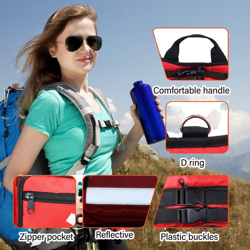 Medical Fanny Pack with Multiple Compartments with Adjustable Belt Waterproof