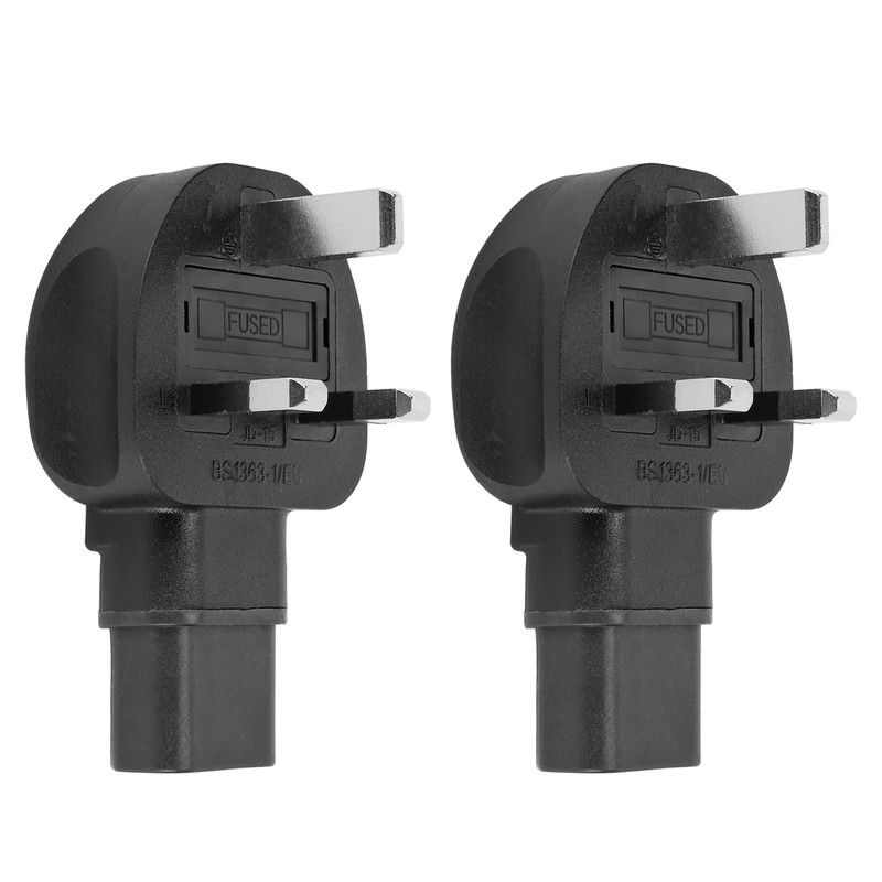 2Pcs to IEC320 C13 Power Adapter Power Cord Adapter Connector