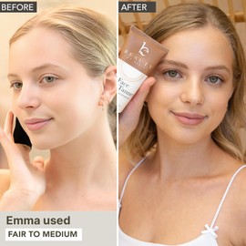 USA Made with Natural & Organic Ingredients Face Tanner - Face Self Tanning Lotion, Non Toxic Self Tanner for Face, Gradual Tan Lotion, Sunless Moisturizer for Fake Tan for Women & Men