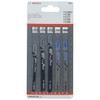 Bosch 2608667857 Jigsaw Blade-Set for Wood/Metal, Silver