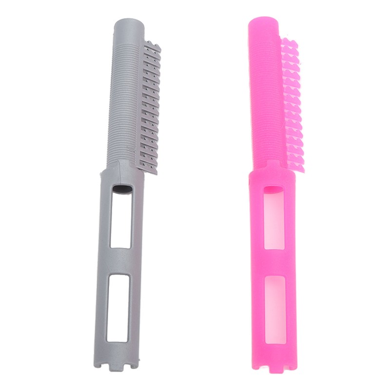 50Pcs Hair Perm Rod Rugged Hook Teeth Hollow Out Versatile