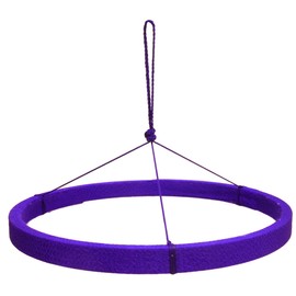 Geiya Hanging Material Ring Decoration Ring 8.7 inches (22 cm), Purple -
