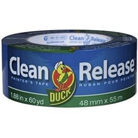 DK Duck Brand Clean Release Painter's Tape for Masking & Painting, 1.88" x 60-yd...