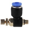 Air Flow Speed Control Valve OD 4 mm M5 Pneumatic