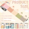 Fuutreo 6 Rolls 236.22 ft Boho Bulletin Board Borders Back