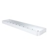 Bathroom Space Aluminum Shelf Bathroom Wall Mounted Drill Free Shelf