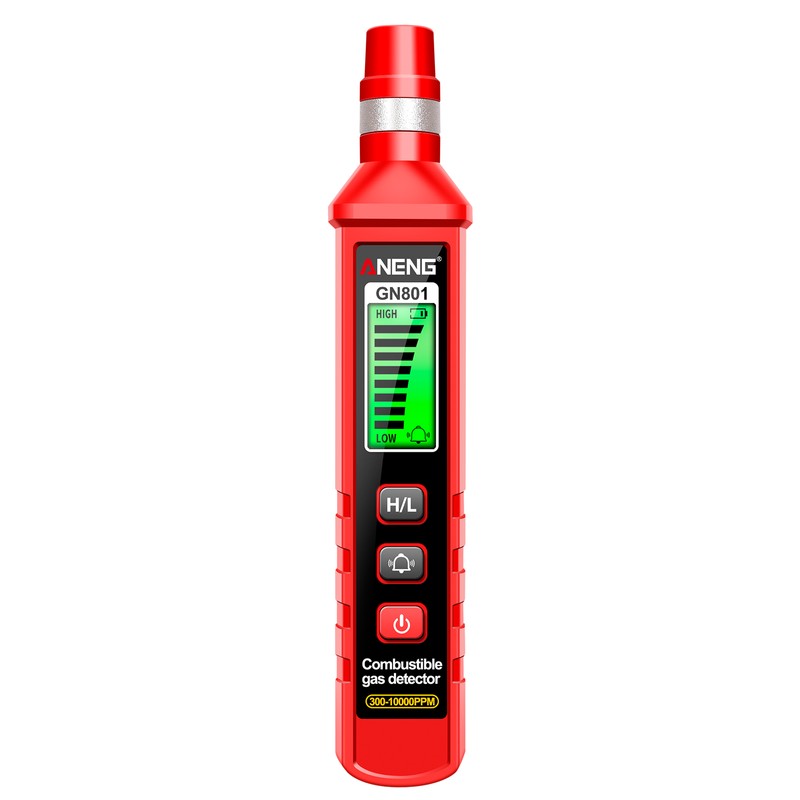 ANENG GN801 Gas-sensitive Semi-conduct Detector 300~10000PPM Gas Leakage Analyzer Combustible