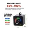 BN-LINK Variable Fan Speed Controller, Plug-in Electric 3 Speed Regulator