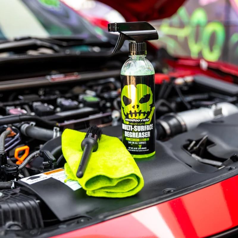 Voodoo Ride Automotive Multi-Surface Degreaser Heavy-Duty Citrus Based Formula, Dissolves